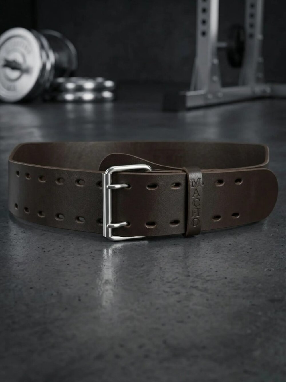Genuine Leather Weight Lifting Belt for Gym Training